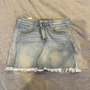 Mini denim Jean skirk
